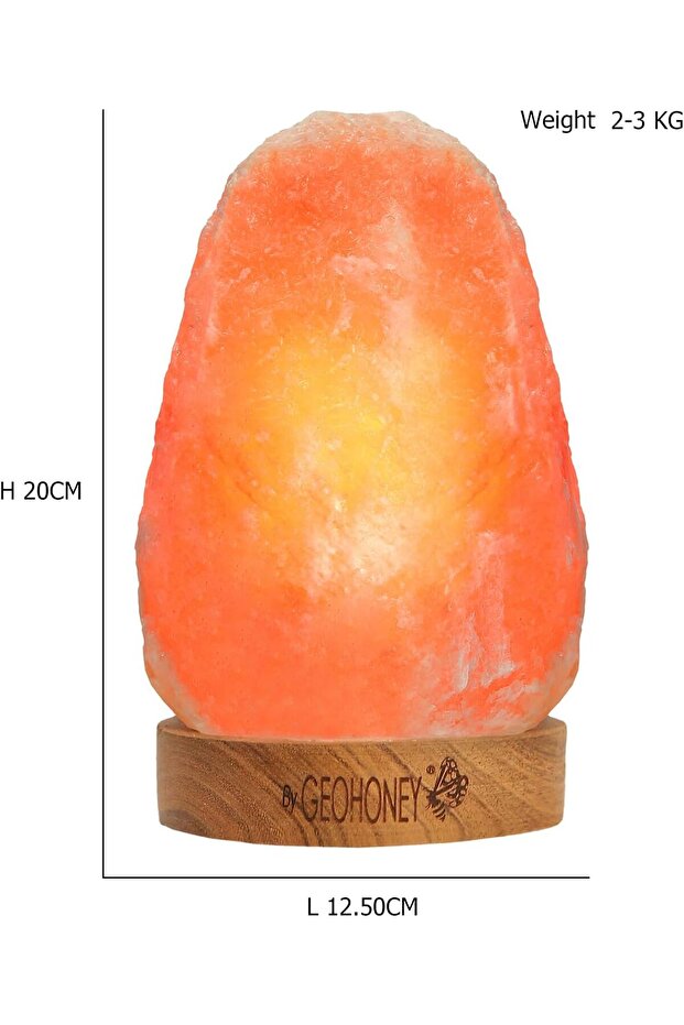 Himalayan Salt Lamp 2+ KG - Mountain Shaped