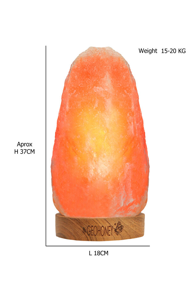 Himalayan Salt Lamp 15+ KG - Mountain Shaped
