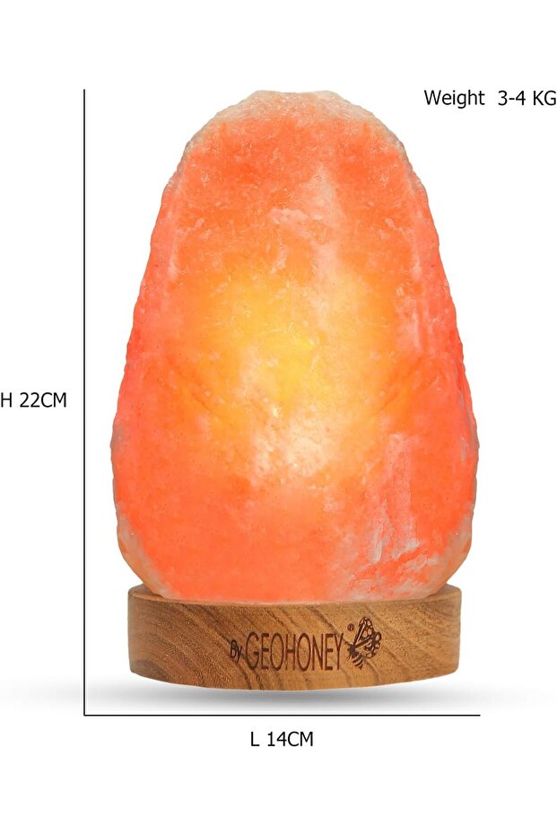 Himalayan Salt Lamp 3+ KG - Mountain Shaped