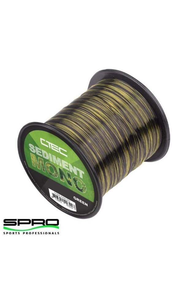 C-Tec Sediment Mono Green Fishing Line 0.40mm 800m