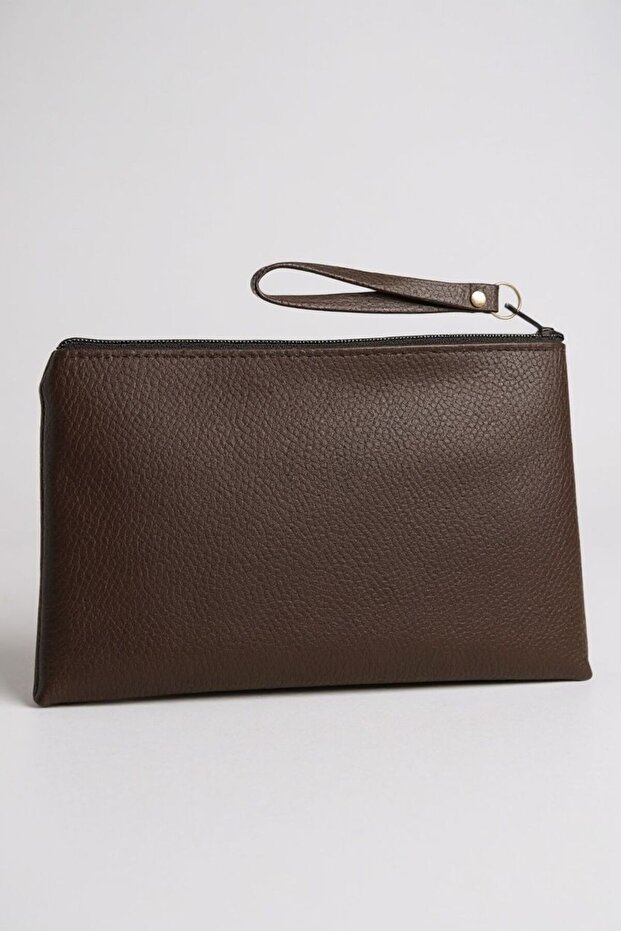 Kadın Basic portfoy clutch çanta 22x14 cm - 3
