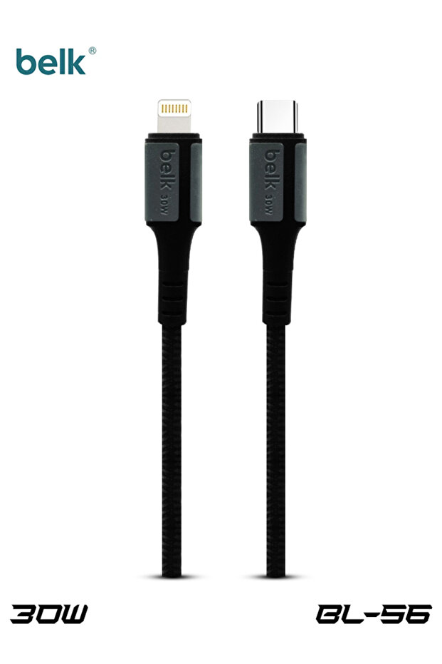 كابل 30 وات من Type-C إلى Lightning بطول 3 أمتار مع شحن سريع ونقل بيانات بسرعة 480 ميجابت في الثانية