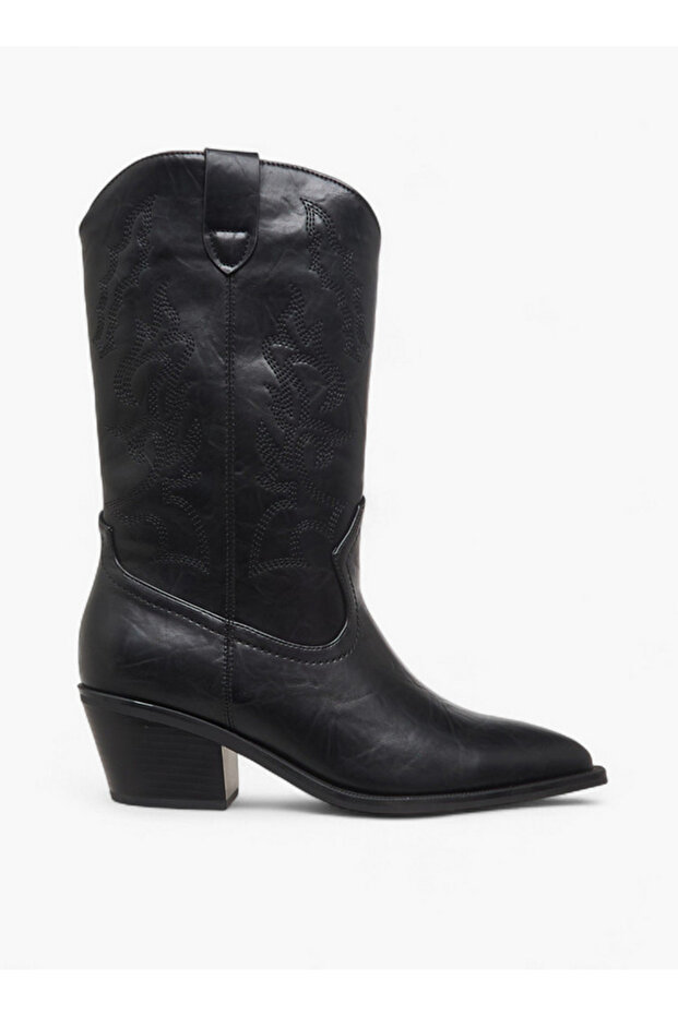 Women Embroidered High Shaft Boots