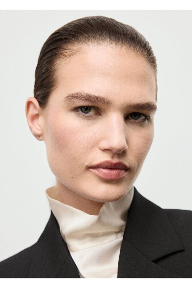 Crop blazer ceket - 7