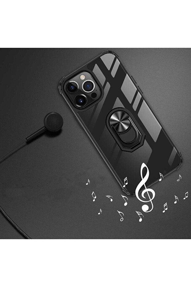 حافظة JoieCreatif Mola المتوافقة مع هاتف iPhone 13 Pro - باللون الأحمر - 6