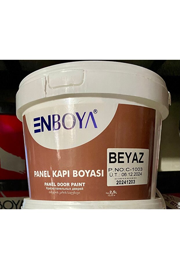Panel kapı boyası 2,5 lt Beyaz - 1