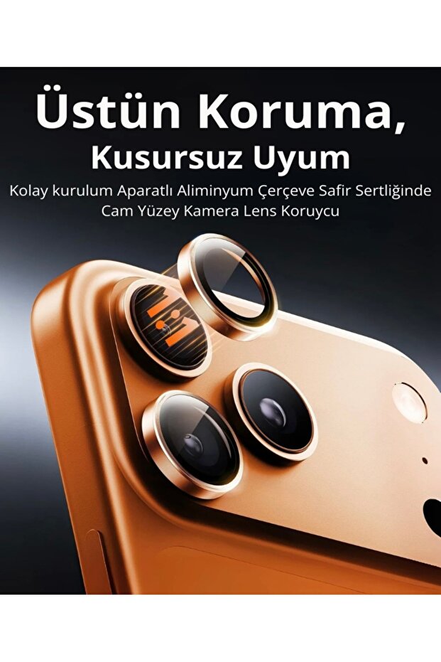 واقي عدسة الكاميرا متوافق مع آيفون 17 برو ماكس / 17 برو مع جهاز Easy Cutout - 2