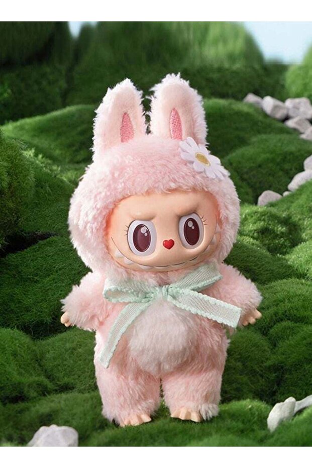 Labubu THE MOKOKO Exciting Macaron Vinyl Face Series Figure Toy - Pink