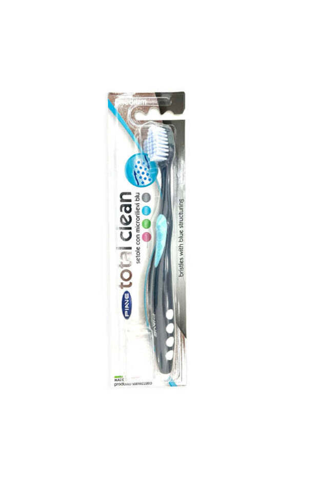 فرشاة أسنان توتال كلين متوسطة الحجم - 1