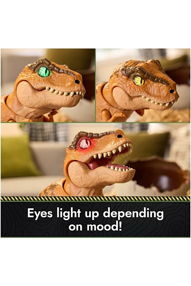 Primal Hatch Interactive Hatching Dino, Multicoloured, 6072462 - 6