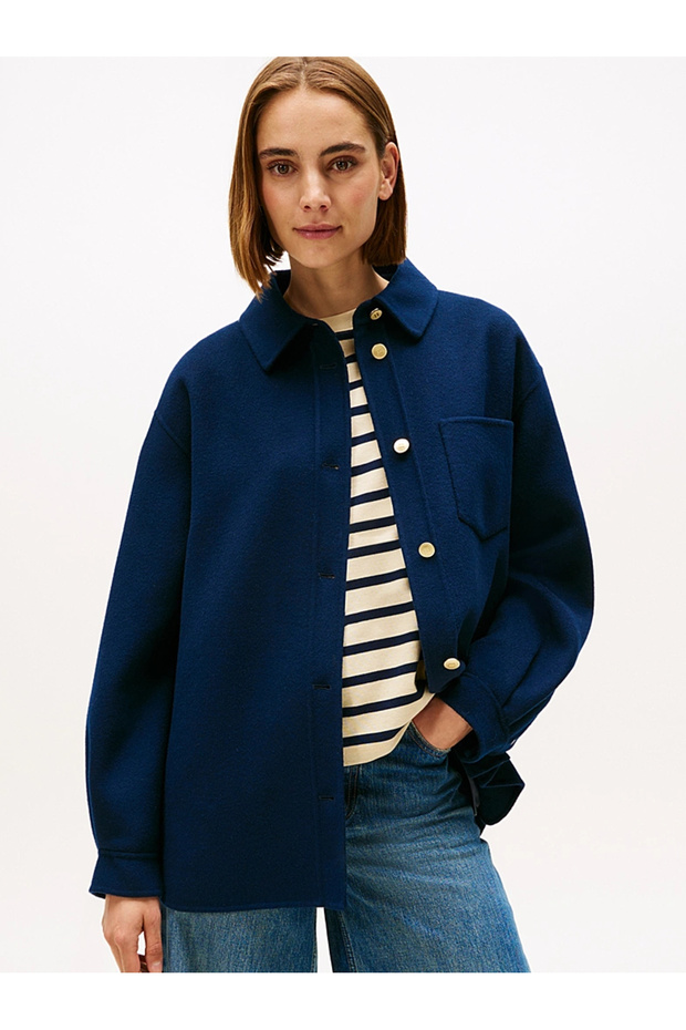 DF WOOL BLEND REG SHACKET - 1