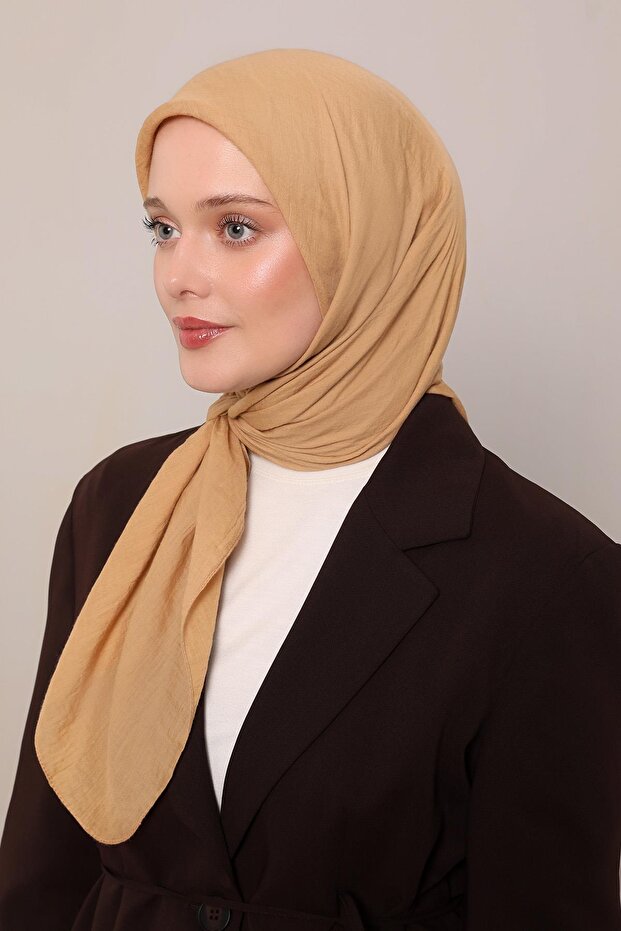 Eșarfă Camel Lux din bumbac Cazz - 3