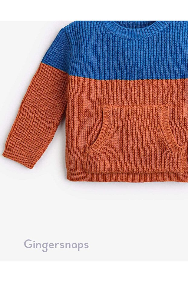 سترة مخططة متعددة الألوان - 4