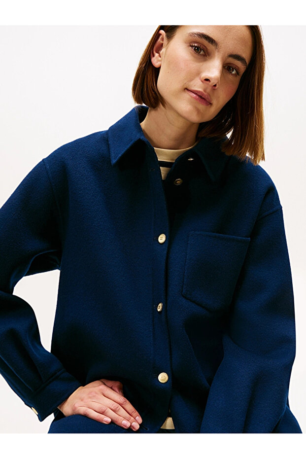 DF WOOL BLEND REG SHACKET - 2