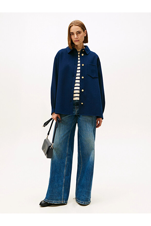 DF WOOL BLEND REG SHACKET - 3