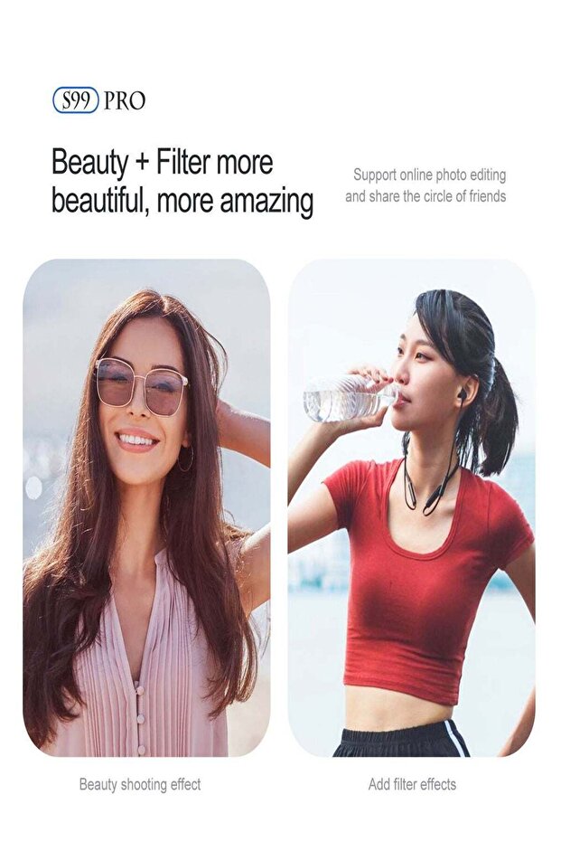 طائرة بدون طيار S99 مزودة بأربعة اتجاهات لتجنب العوائق، وكاميرا مزدوجة، وتصميم قابل للطي، وتدفق بصري، وطائرة رباعية المراوح تعمل بالتحكم عن بُعد - 3