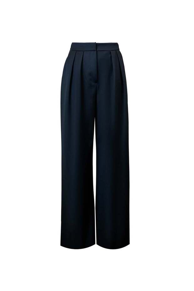 Çift Pileli Regular Pantolon - 3