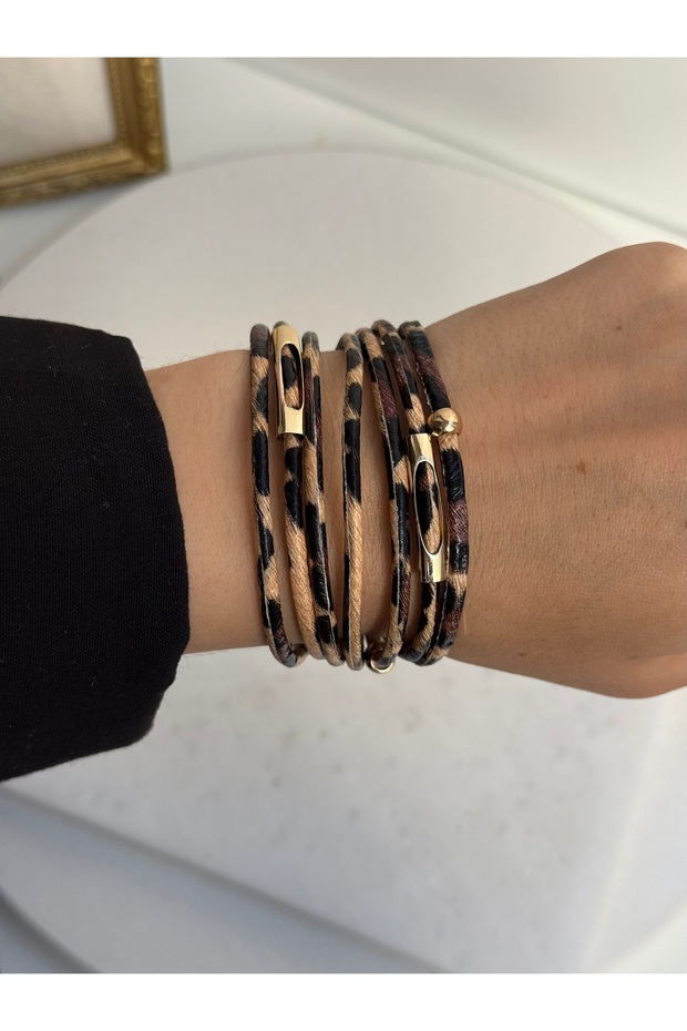 Leopard Pattern Bracelet - 1