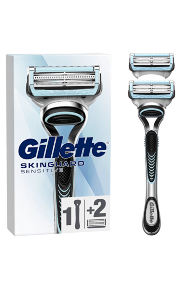 SkinGuard razor with 2 refills