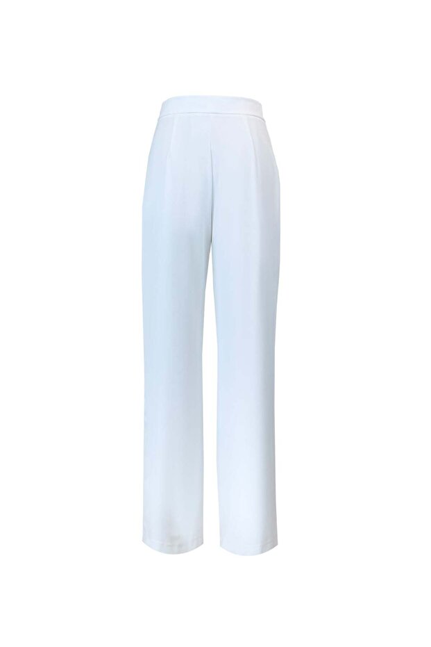 Çift Pileli Regular Pantolon - 5