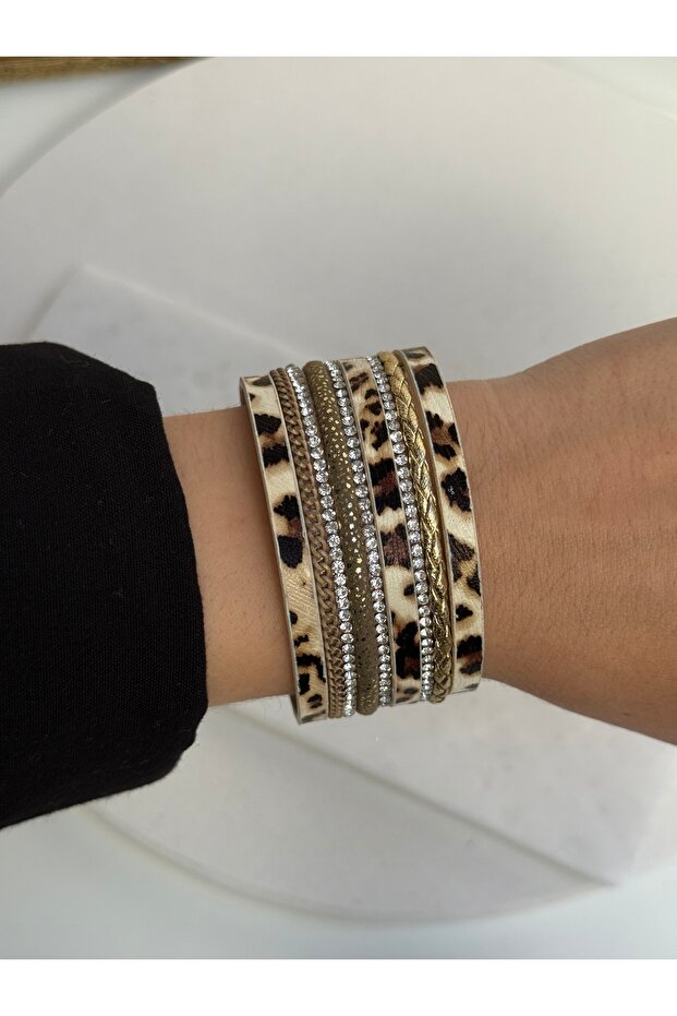 Leopard Pattern Bracelet - 1