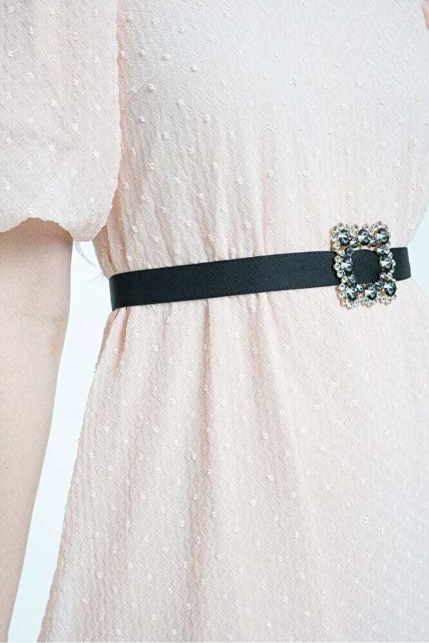 حزام بإبزيم مربع صلب - 2