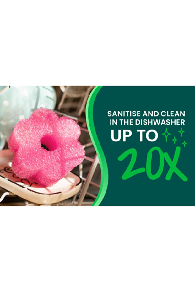 إسفنجة تنظيف مرنة من إسفنج البوليمر غير قابلة للخدش - 2