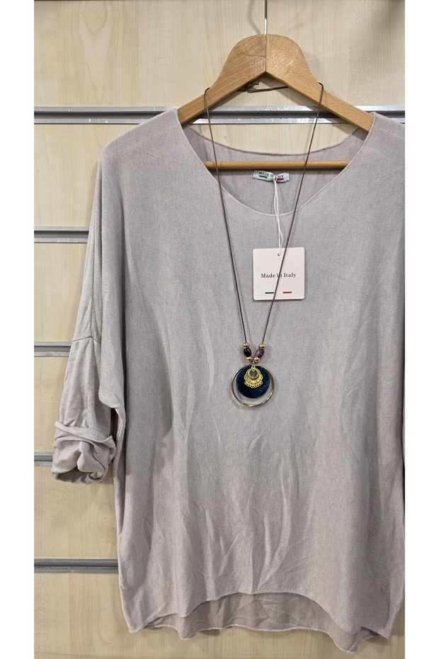 Kolyeli İtalyan Bluz - 2