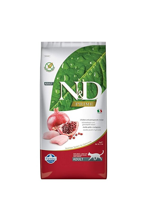 N and D Grain Free Chicken & Pomegranate Adult Cat Food, 1.5 kg