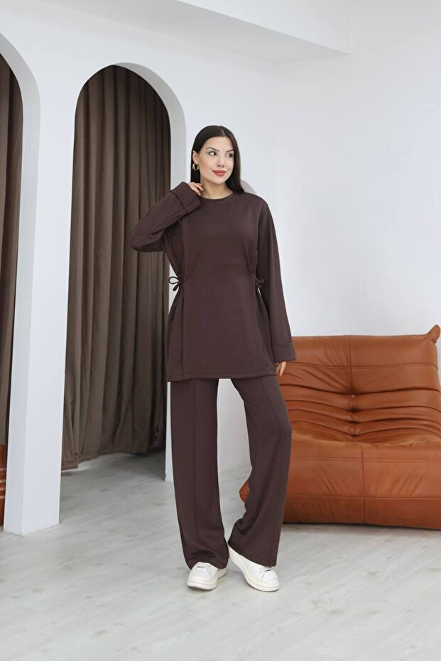 Women's Double Set with Tie-Up Sides