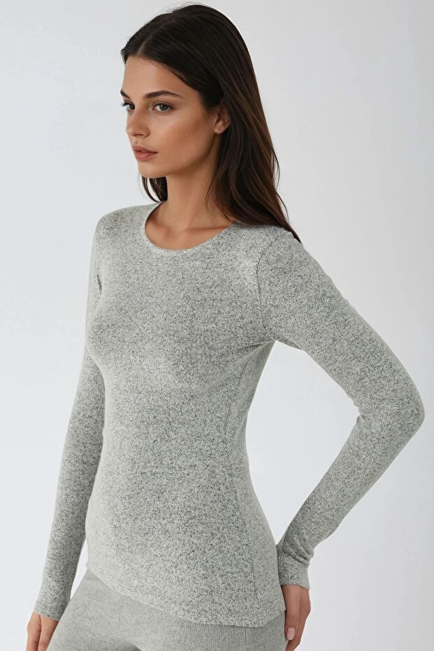 Viskon Karışımlı Basic Üst - 3