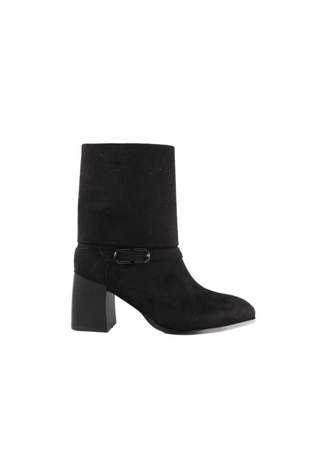 106 K946 Black Suede Women's Boots