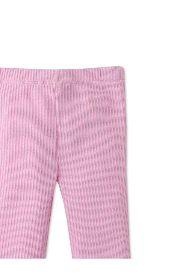 بنطلون ليجنز ناعم سادة للبنات - 3