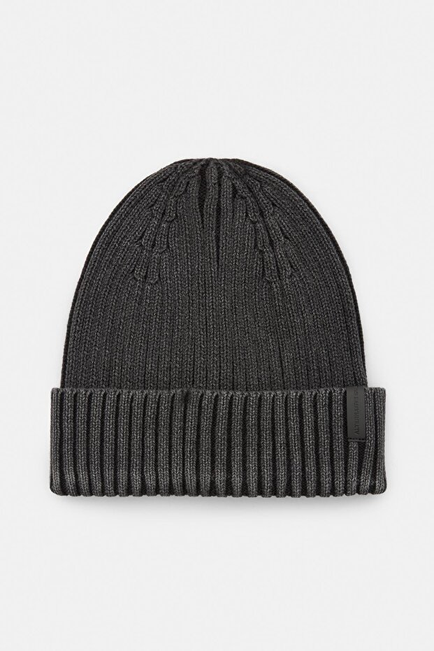 Siyah yıkanmış görünümlü bere - 1