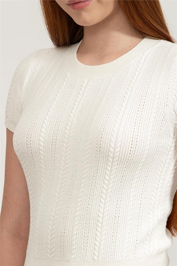 Chenille Kadın Triko - 4