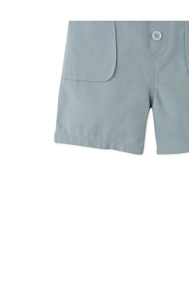 Solid Baby Boy Shorts - 4