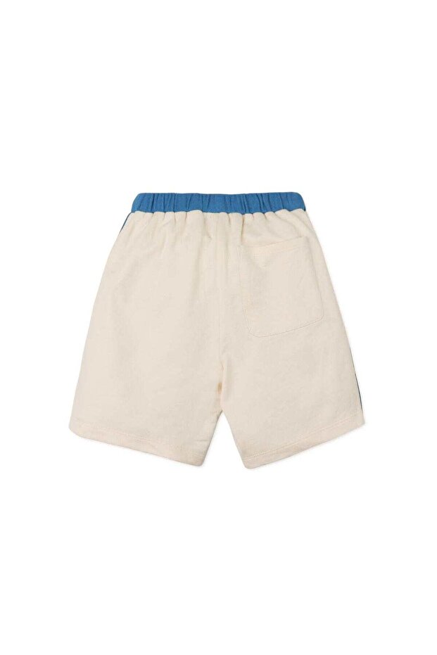 شورت مطبوع برباط للأولاد - 2