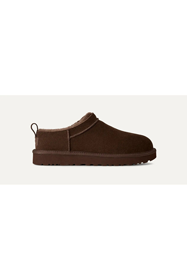 Women's Comfortable Low Sole Suede Upper Surface Brown Slippers 1173891-Dustedcoco