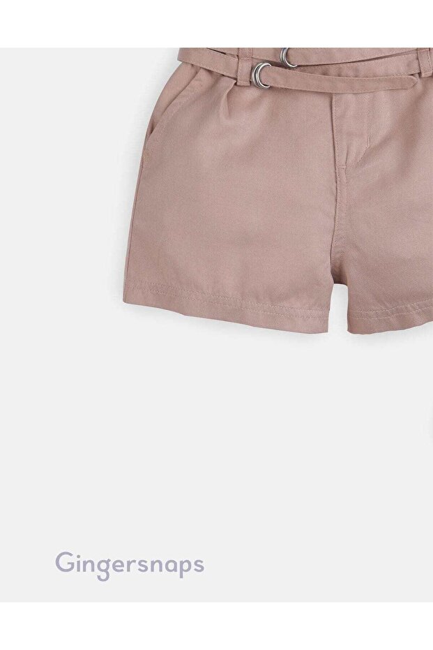 شورت بناتي برباط سادة - 3