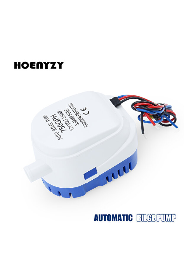 1100GPH 12V DC 12V DC Small Mini Automatic Boat Bilge Pump 750GPH 1100GPH Auto Submersible Electric