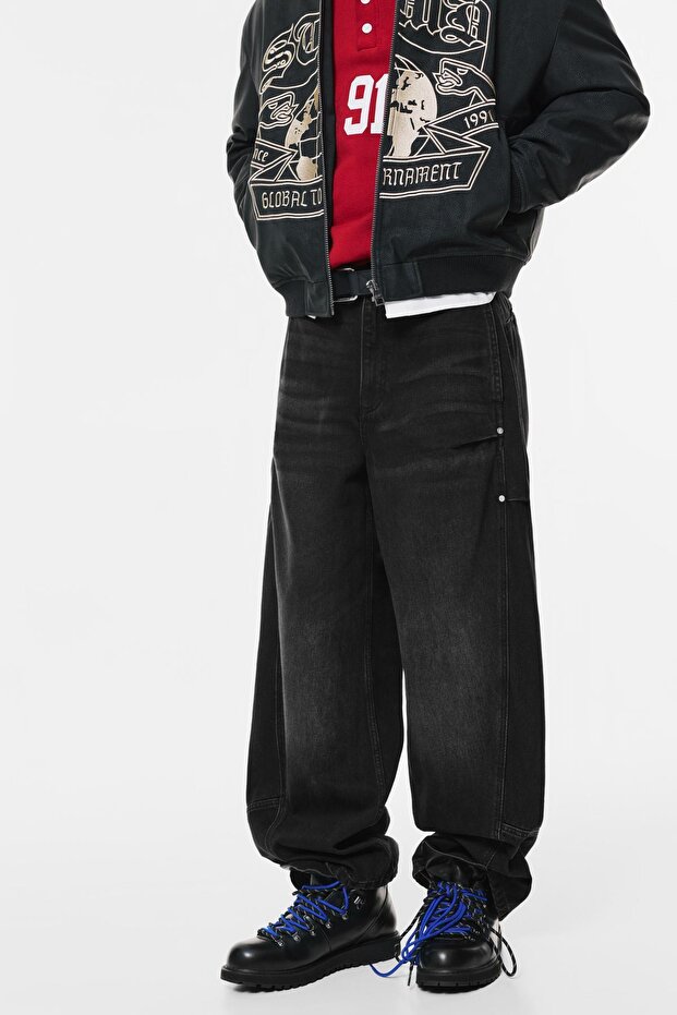 Baggy plise jean - 6