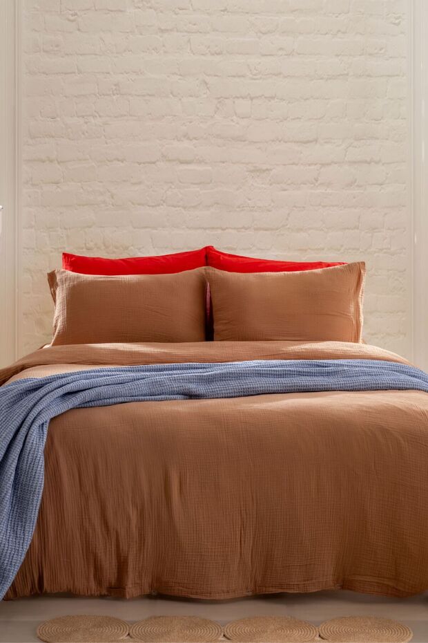 Area Series 180X240 cm Single Size 100% Cotton Quilt – 7-Layer Waffle Quilt, Ultra Soft Texture