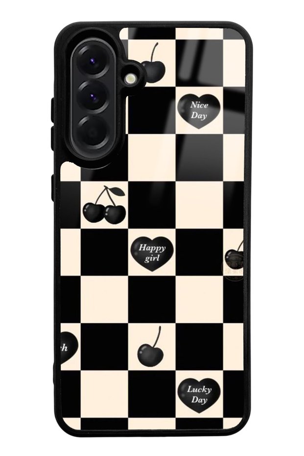 Samsung A56 Happy Girls Design Glossy Phone Case Compatible