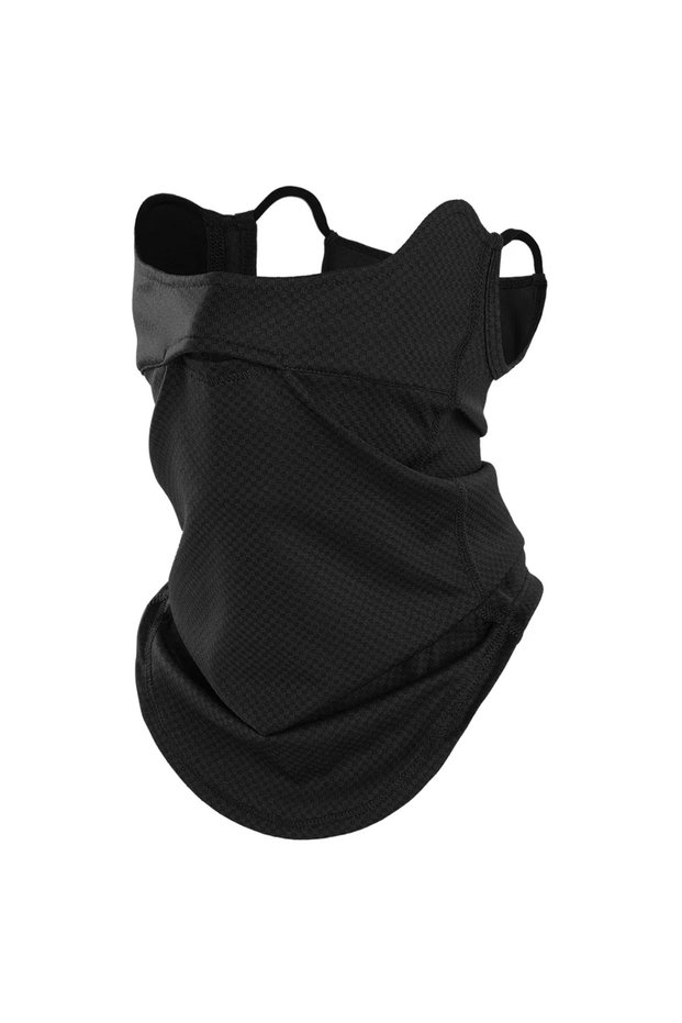 XL Black Summer Bandana Tube Scarf Quick-drying Cooling Cycling Face Mask Outdoor Sport Hiking Campi