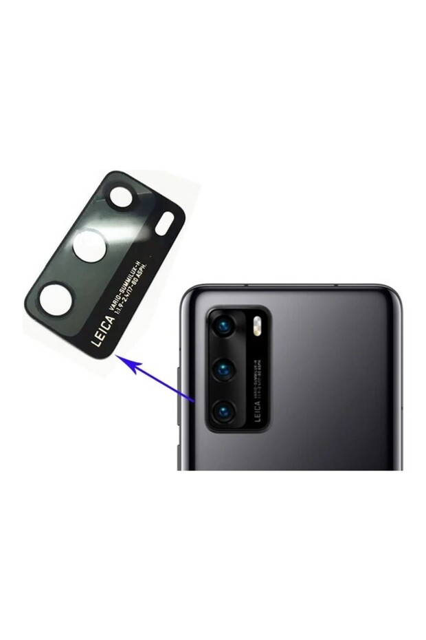 Huawei P40 Rear Camera Glass Lens Adhesive Multi-Colored