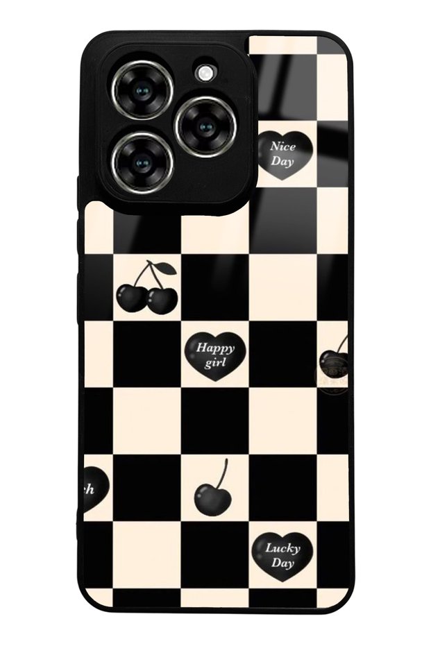 Reeder S919 Compatible Happy Girls Designed Glossy Phone Case