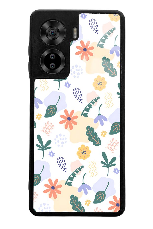 Casper Via X40 Glossy Phone Case with Tiny Flowers Design Compatible