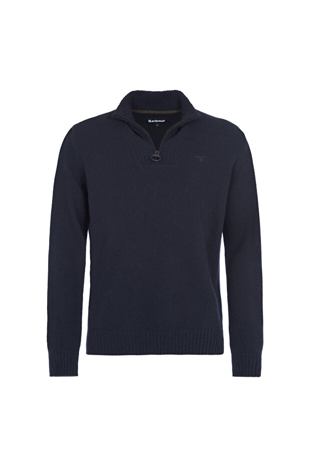 Essential Lambswool Half Zip Kazak NY71 Navy - 2