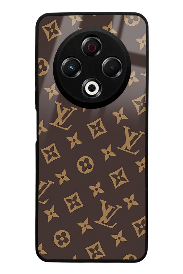 Tecno Spark 30 Compatible Brown Lv Design Glossy Phone Case