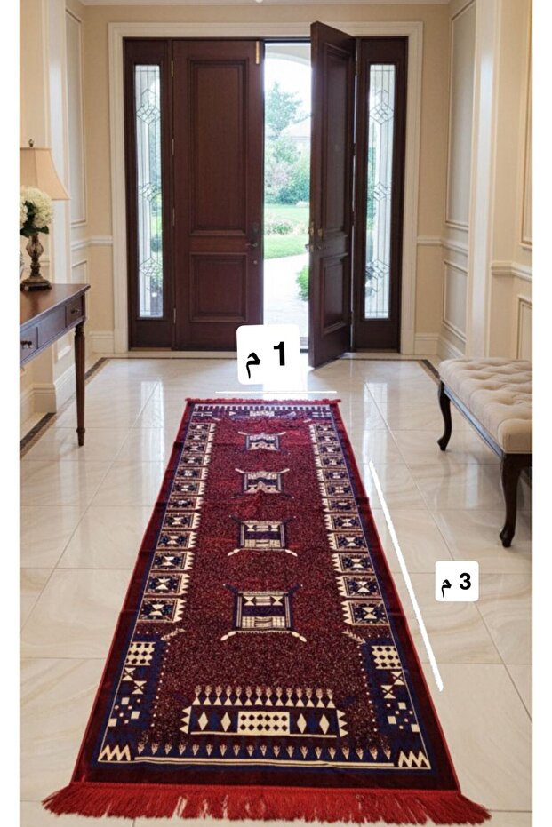 فرشة مدة مميز كبيرة حمراء - 4